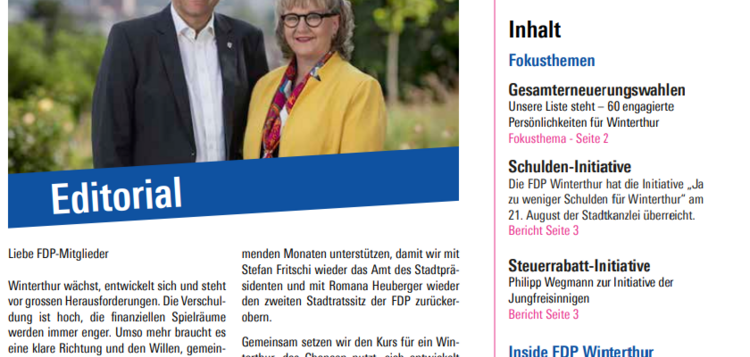 Communique FDP-Nachrichten